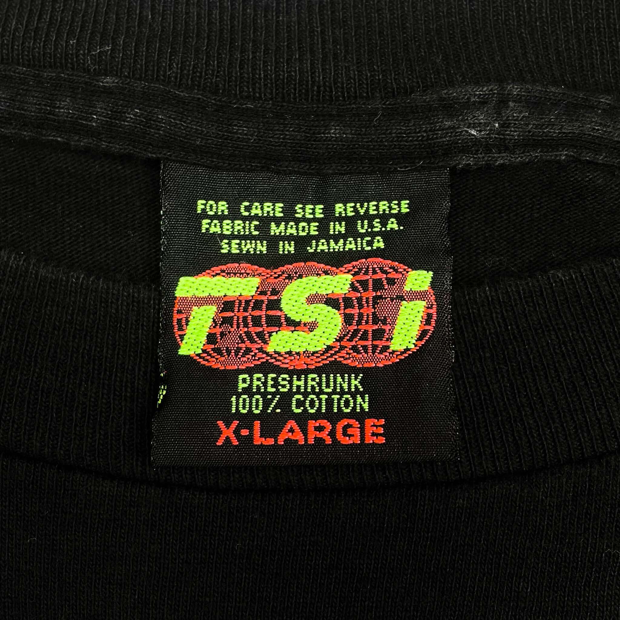 Vintage Nascar Team USA Looney Tunes Vil Coyote Tee Shirt Size XL