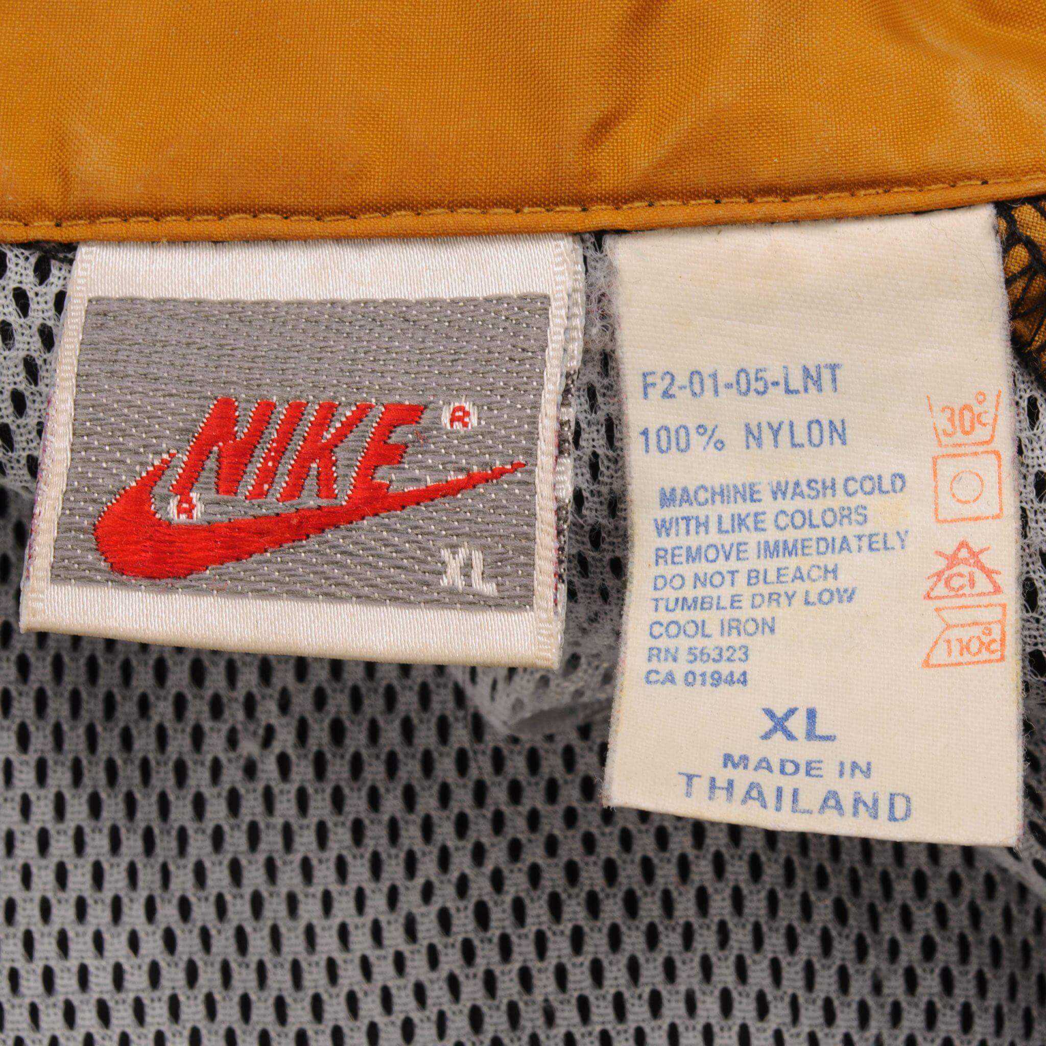 VINTAGE NIKE WINDBREAKER JACKET SIZE XL EARLY 1990s