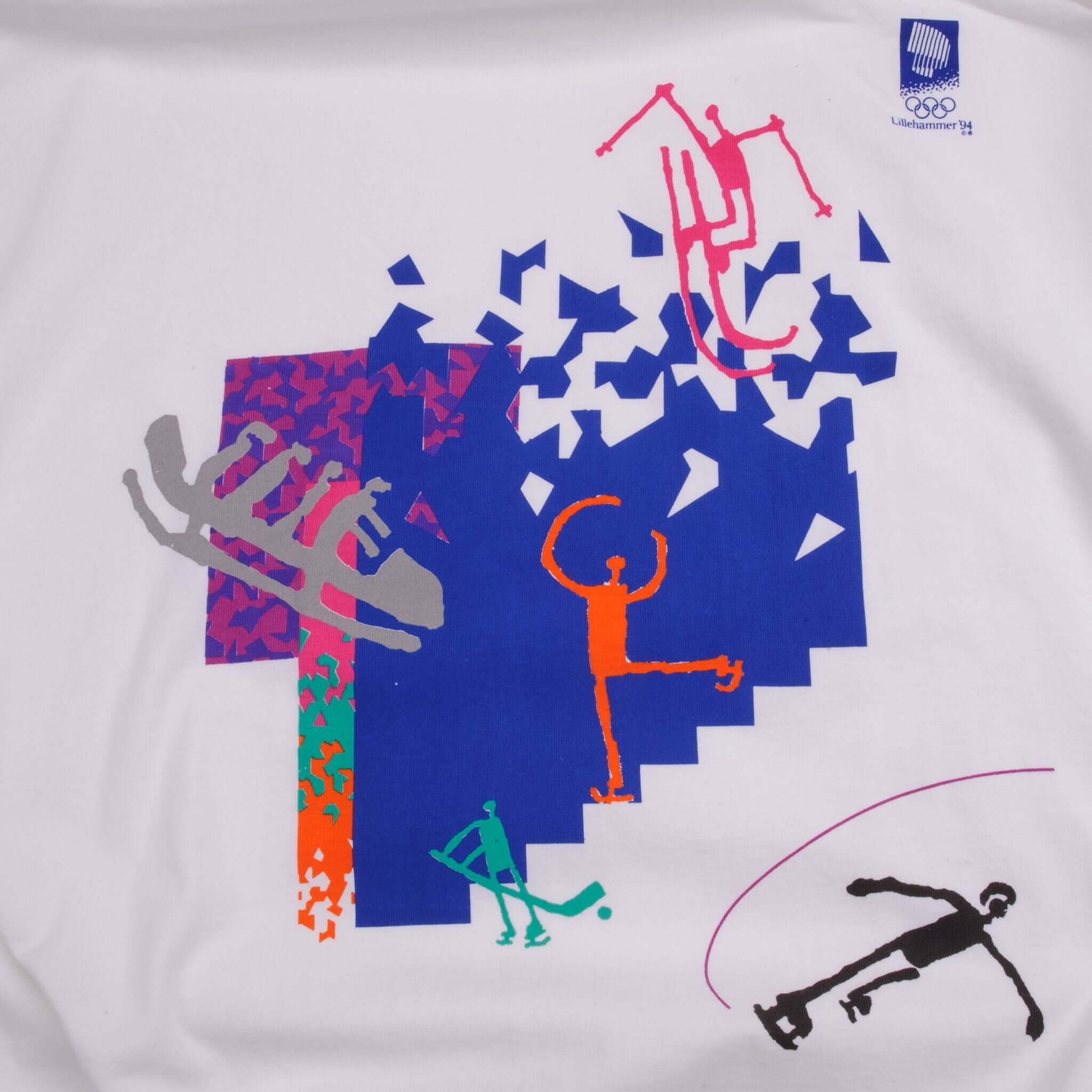 VINTAGE WINTER OLYMPIC 1994 SWEATSHIRT SIZE LARGE DEADSTOCK MADE IN NORWAY