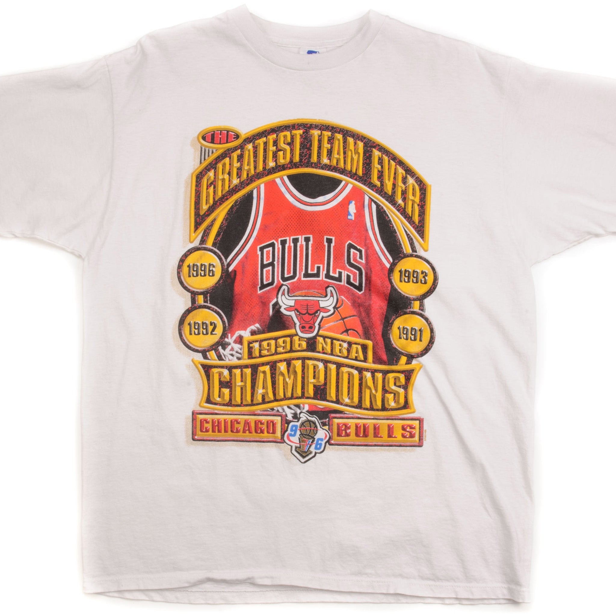 chicago bulls 1996 championship t-shirt