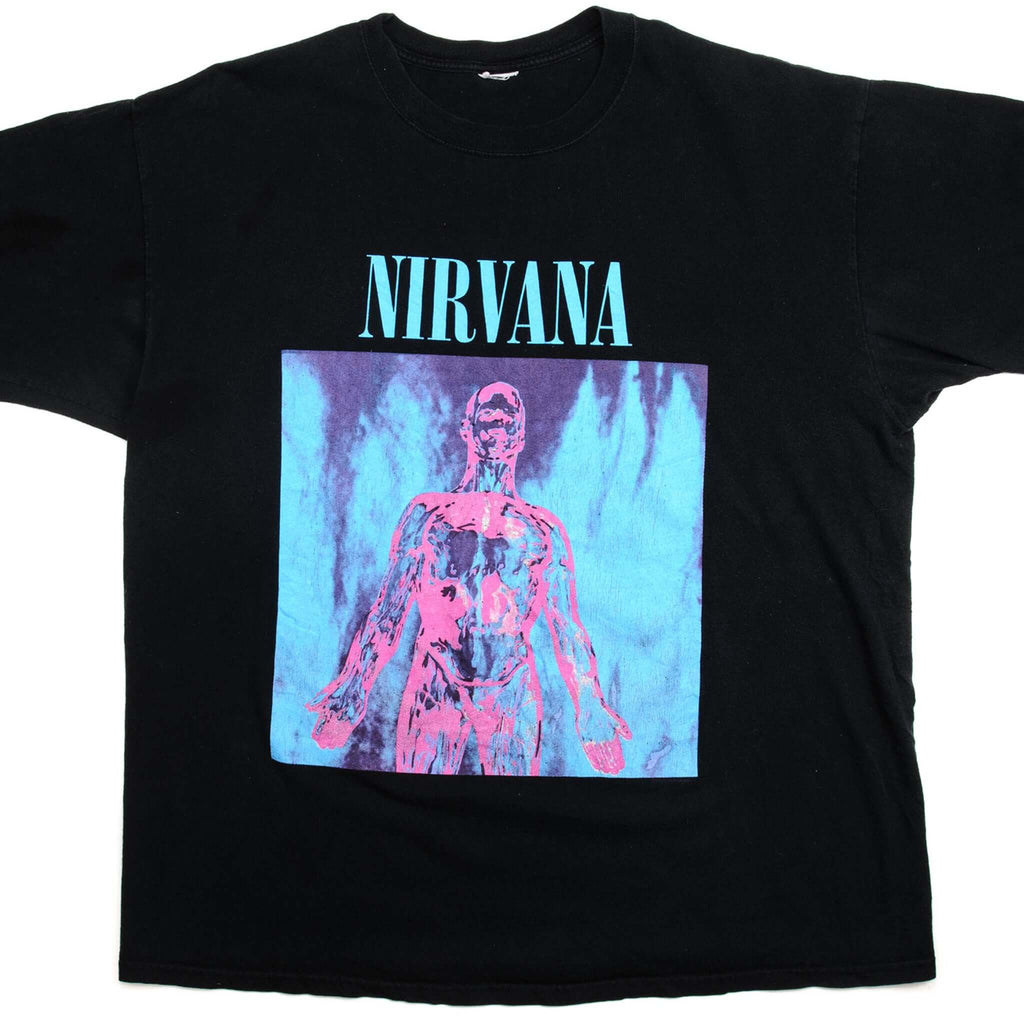 VINTAGE NIRVANA SLIVER TEE SHIRT SIZE 2XL EARLY 2000s