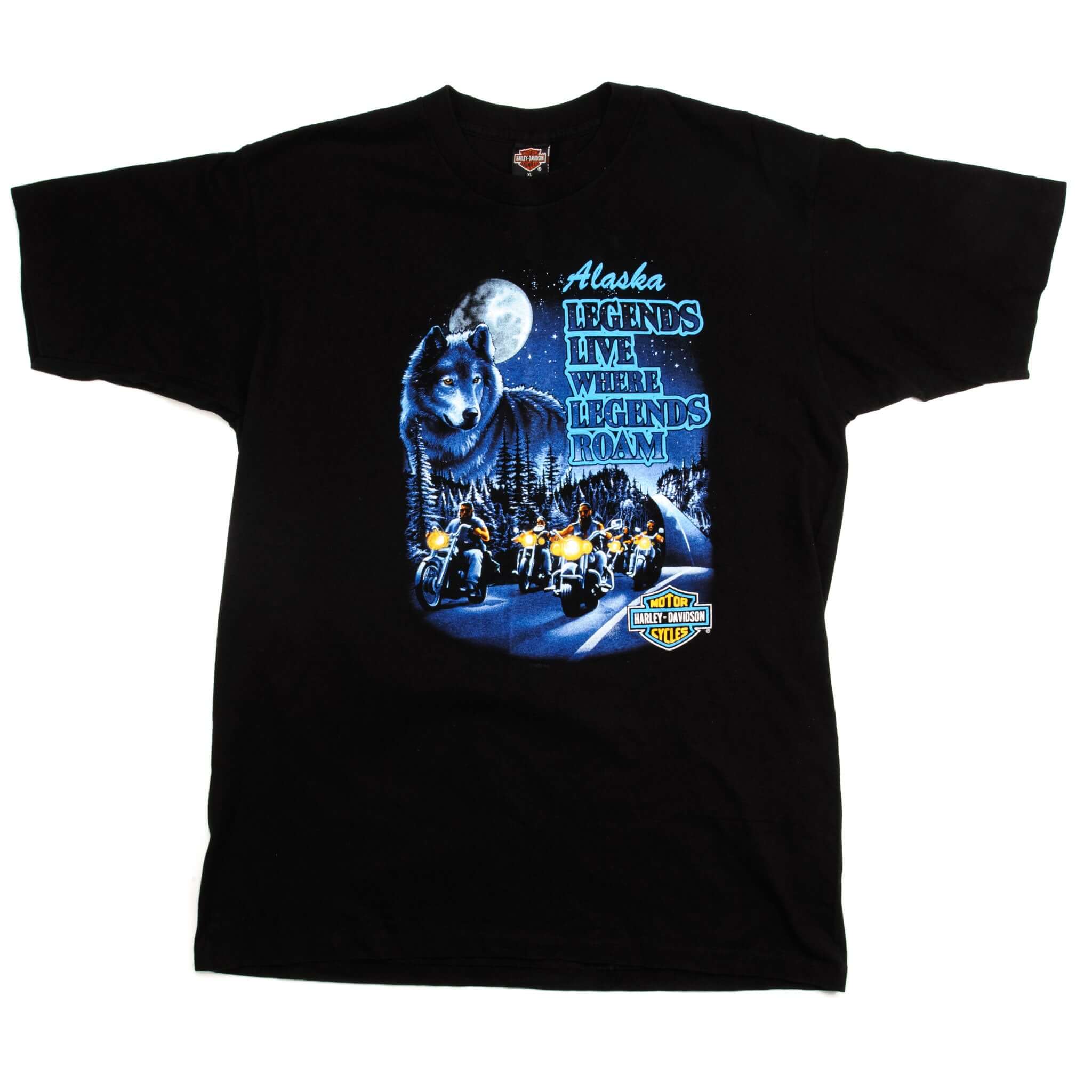 VINTAGE HARLEY DAVIDSON TEE SHIRT BY HOLOUBEK 1995 SIZE XL MADE IN USA