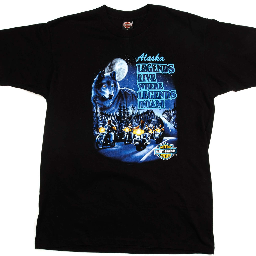 VINTAGE HARLEY DAVIDSON TEE SHIRT BY HOLOUBEK 1995 SIZE XL MADE IN USA