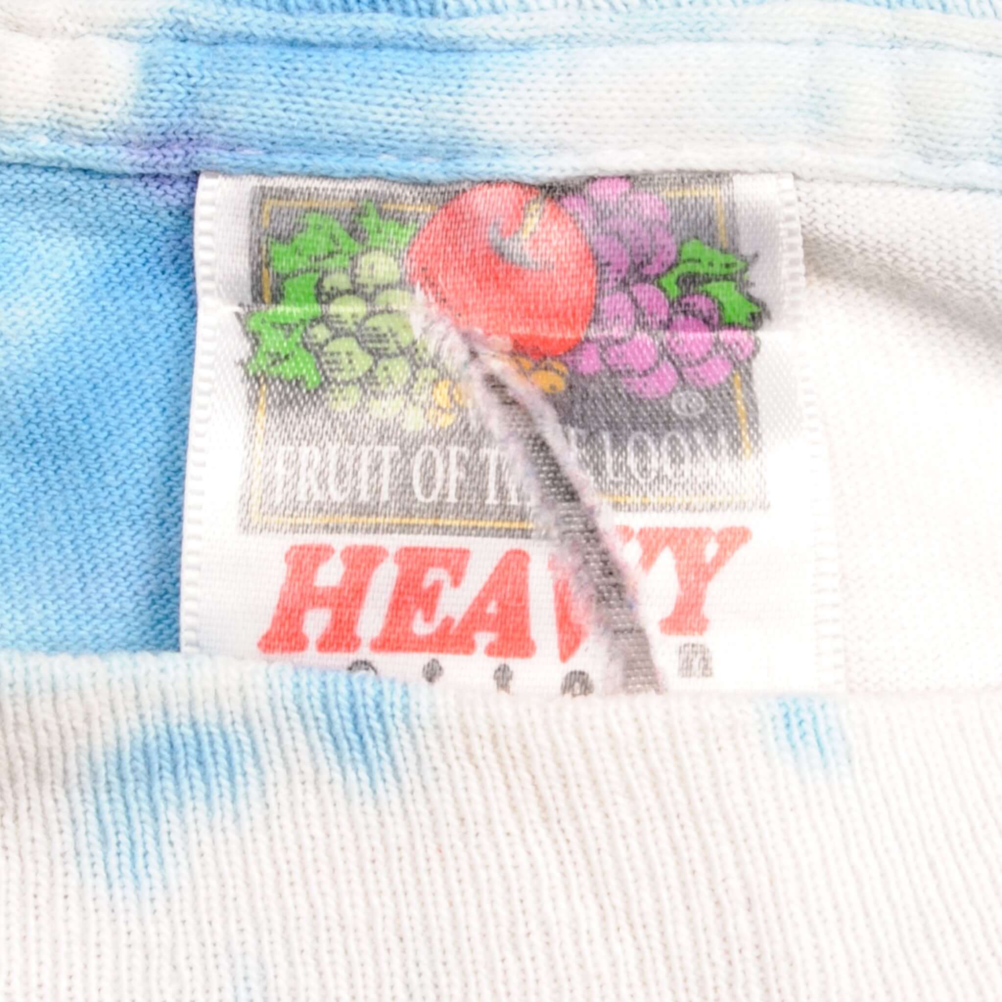 Vintage Aerosmith Nine Lives Tour Tie Dye Tee Shirt 1998 Size Large Made In USA.