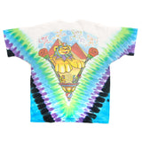 Vintage Tie Dye Grateful Dead Tee Shirt By Liquid Blue 1996 Size XL Made In USA.