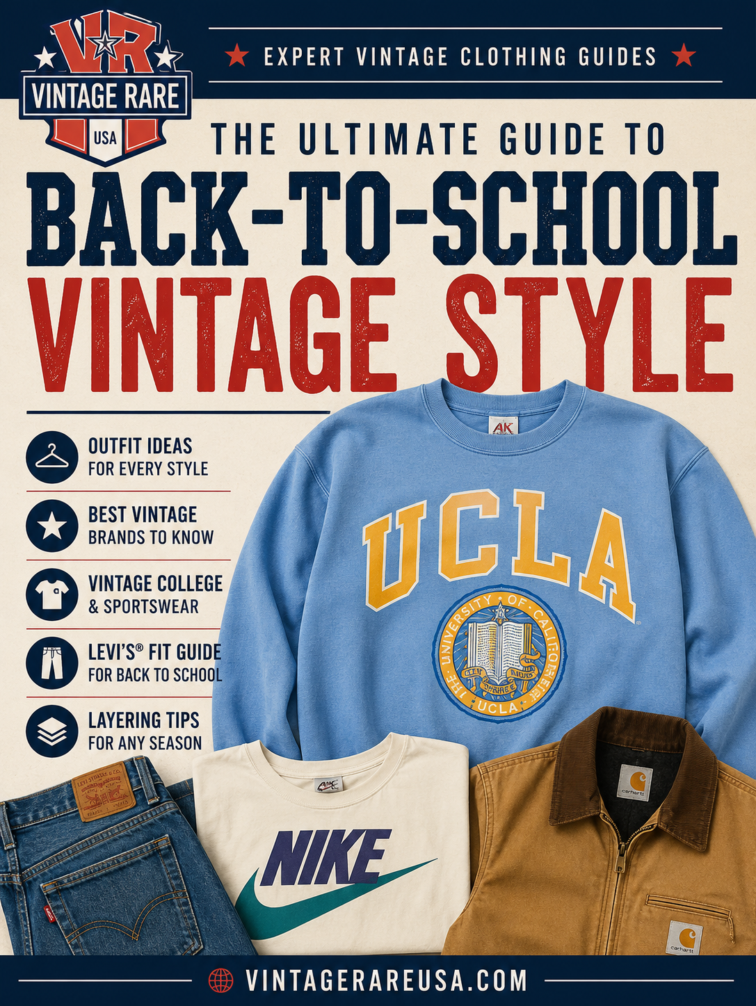 Vintage Back-to-School Style Guide (2026) | Outfit Ideas