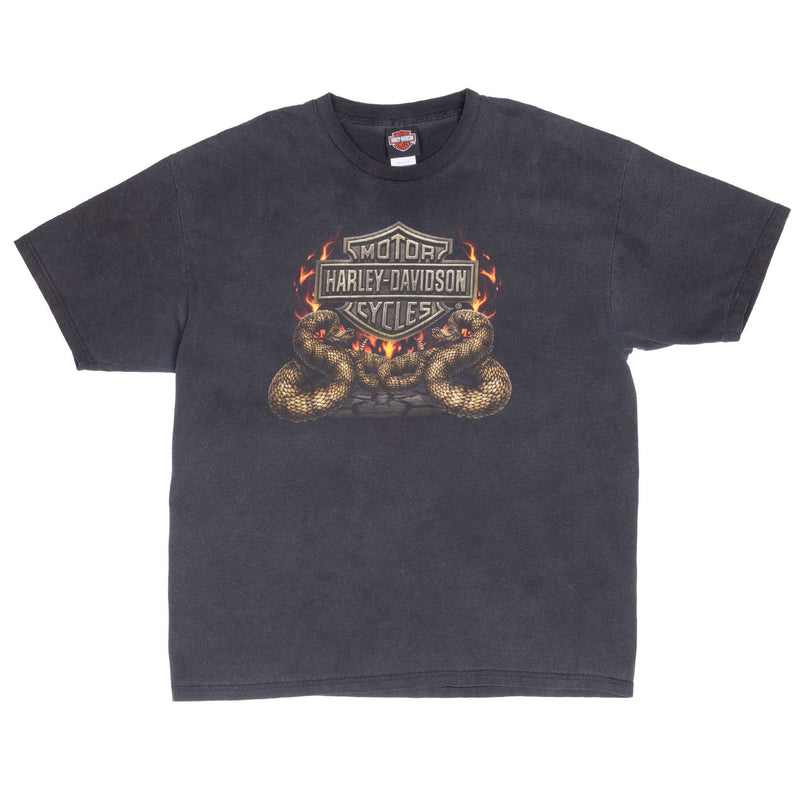 Vintage Harley Davidson Snake Eagle 2006 Tee Shirt Size XL