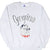 Front of gray Russell Athletic Georgetown Hoyas sweatshirt with bulldog graphic