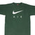 Vintage Nike Air Big Swoosh Green Tee Shirt 1990S Size Large