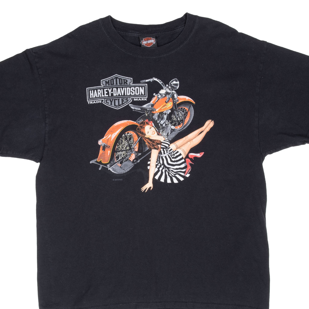 VINTAGE HARLEY DAVIDSON SIOUX FALLS SOUTH DAKOTA TEE SHIRT 2014 XL