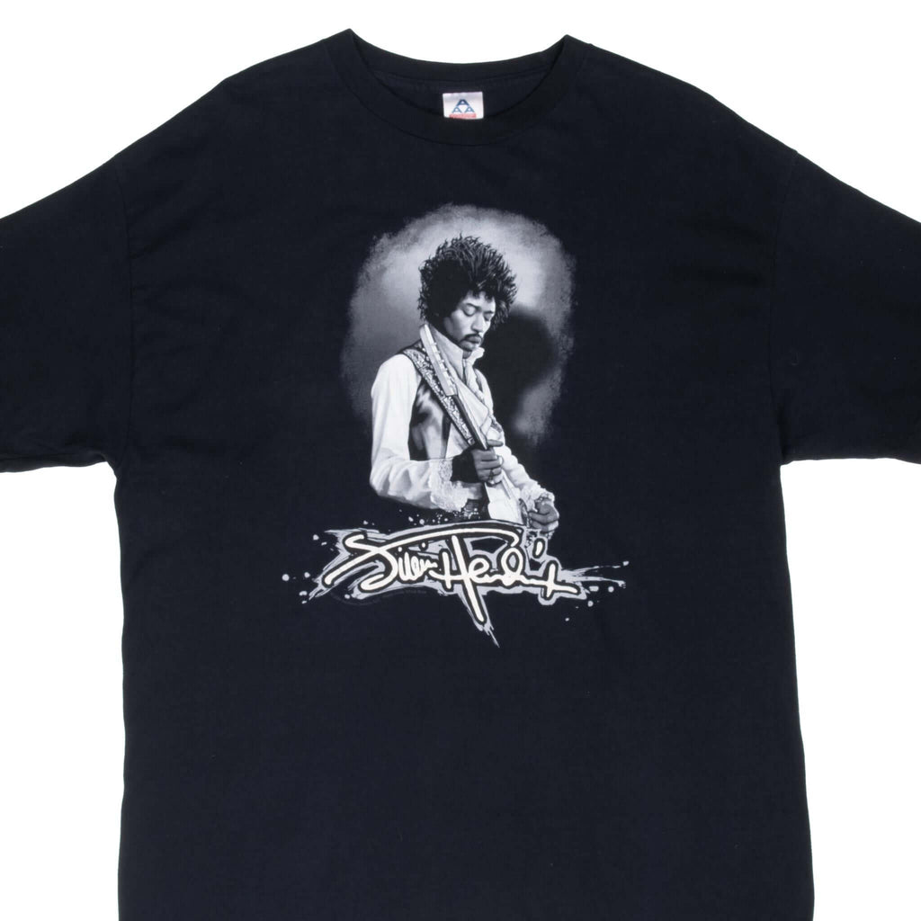 Vintage Jimi Hendrix 2004 Black Tee Shirt Size XL