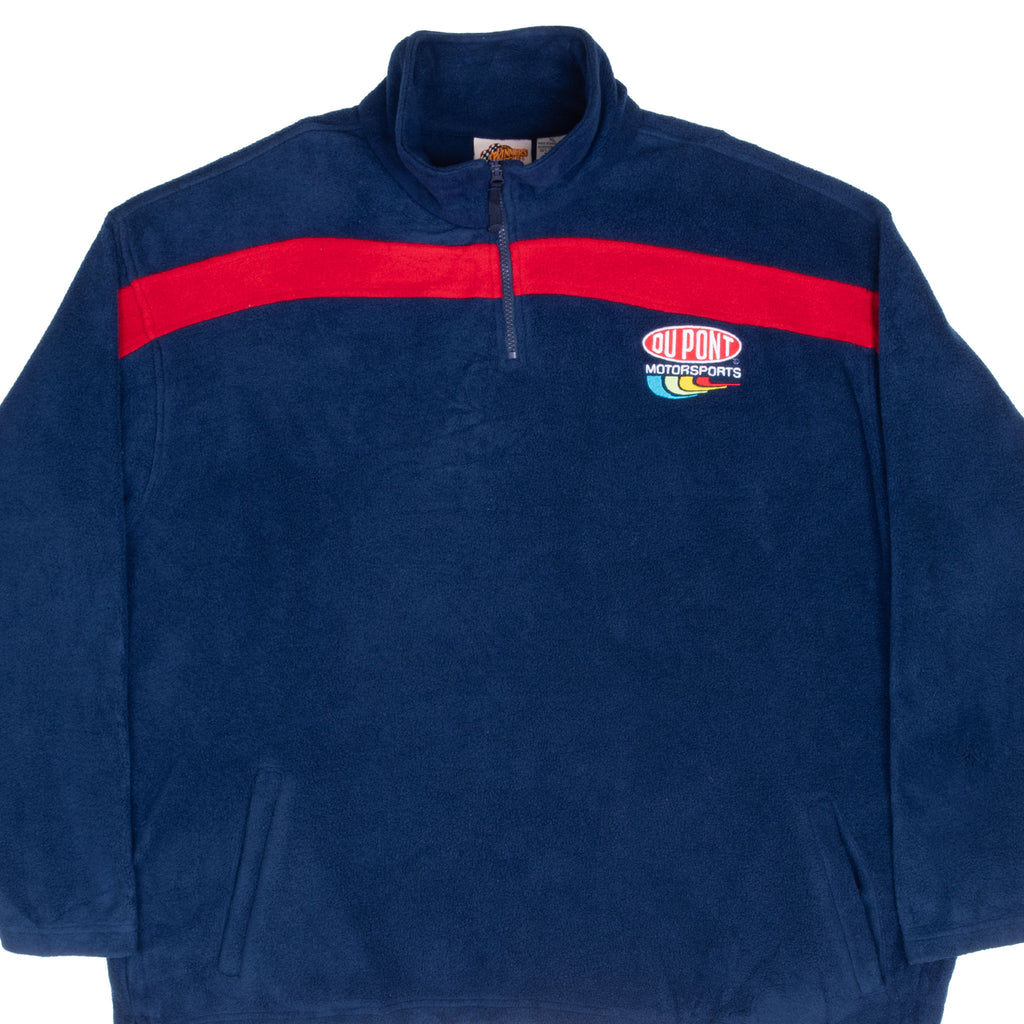 Vintage Nascar Jeff Gordon Dupont Racing Fleece Jacket 1990S Size XL