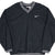 Vintage Nike Black Pullover Windbreaker Jacket 1990S Size XL