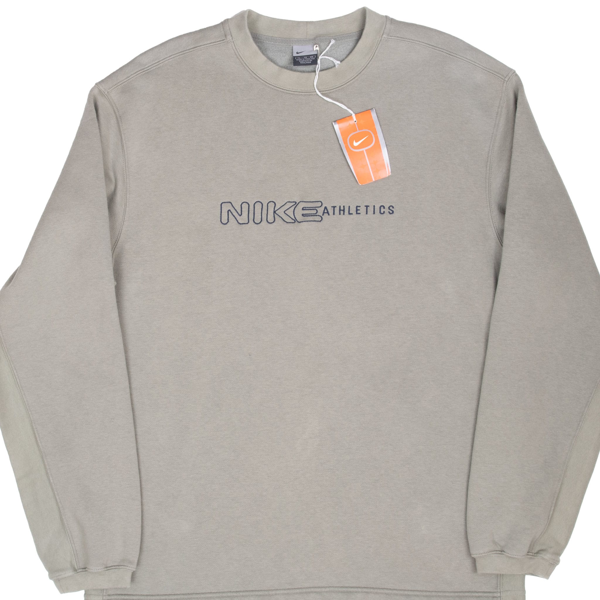 Vintage Nike Spellout Sage Green Sweatshirt 2000S Size XL