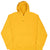 Vintage Nike Center Swoosh Mustard Yellow Travis Scott Hoodie 2000S Size Large
