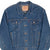 Vintage Levis Indigo Blue Blanket Lined Jacket 70506-0316 Size 44 1980S Made In Usa


