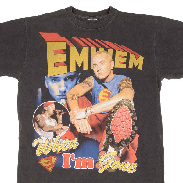 Bootleg Rap Tee Shirt Eminem When Im Gone Superman Size XL Single Stitch