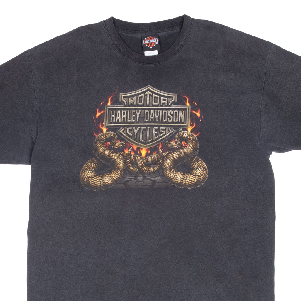 Vintage Harley Davidson Snake Eagle 2006 Tee Shirt Size XL