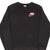 Vintage Nike X Supreme Fw18 Black Crewneck Sweatshirt Size Medium