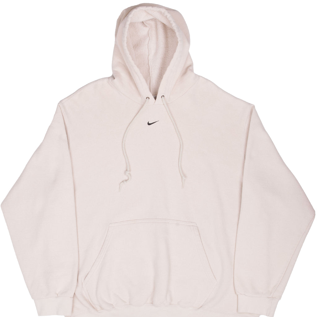Vintage Cream Nike Middle Swoosh Travis Scott Hoodie 2000S Size XL