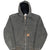Vintage Carhartt Green Faded Active Hooded Jacket 1990S J68Mos Size Medium