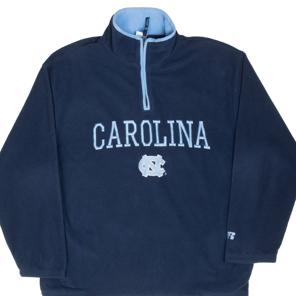 Vintage Ncaa Unc North Carolina Pullover Fleece Jacket Size XL 1990S