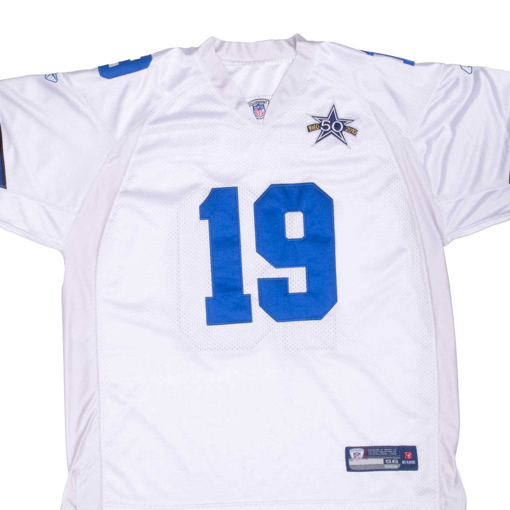 Vintage Nfl Dallas Cowboys Austin #19 50th Anniversary 1960 2010 Reebok Jersey 2010 Size 56