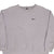 Vintage Nike Classic Swoosh Gray Crewneck Sweatshirt 2000S Size XL