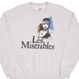 Vintage Les Miserables Sweatshirt 1986 Size XL Made In USA.