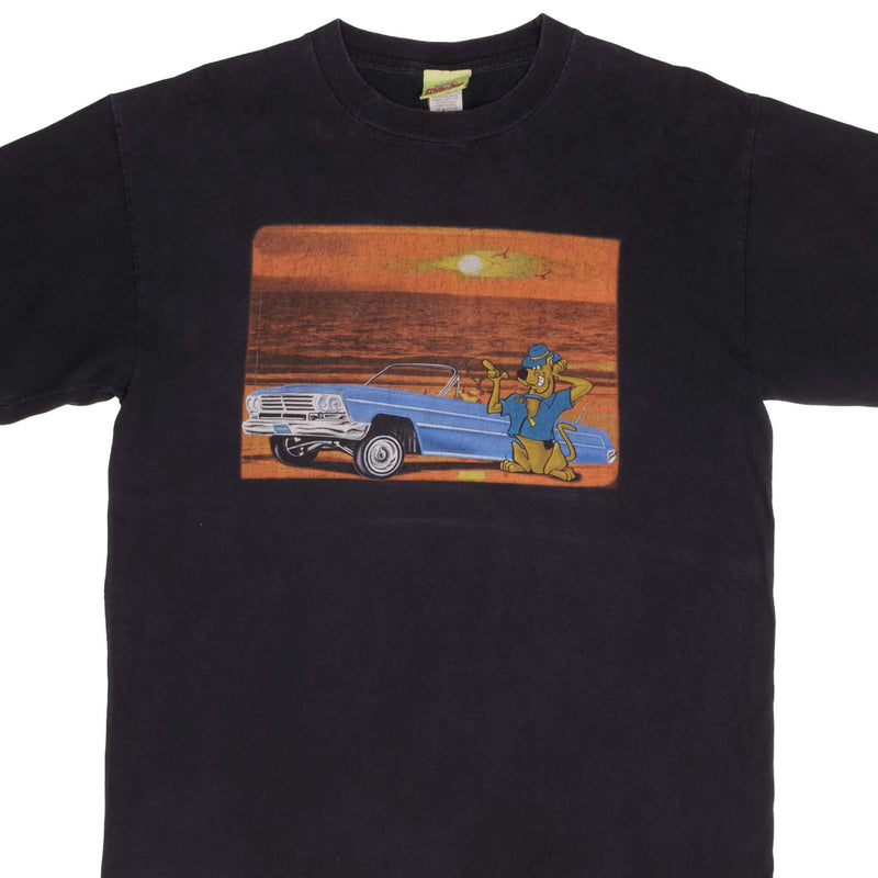 Vintage Sunset Car Scooby-Doo Tee Shirt 1999 Size Large