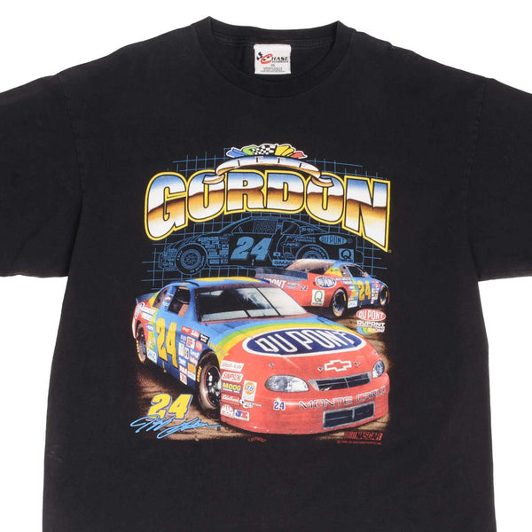 Vintage Nascar Jeff Gordon 24 Dupont 1998 Tee Shirt Size XL 