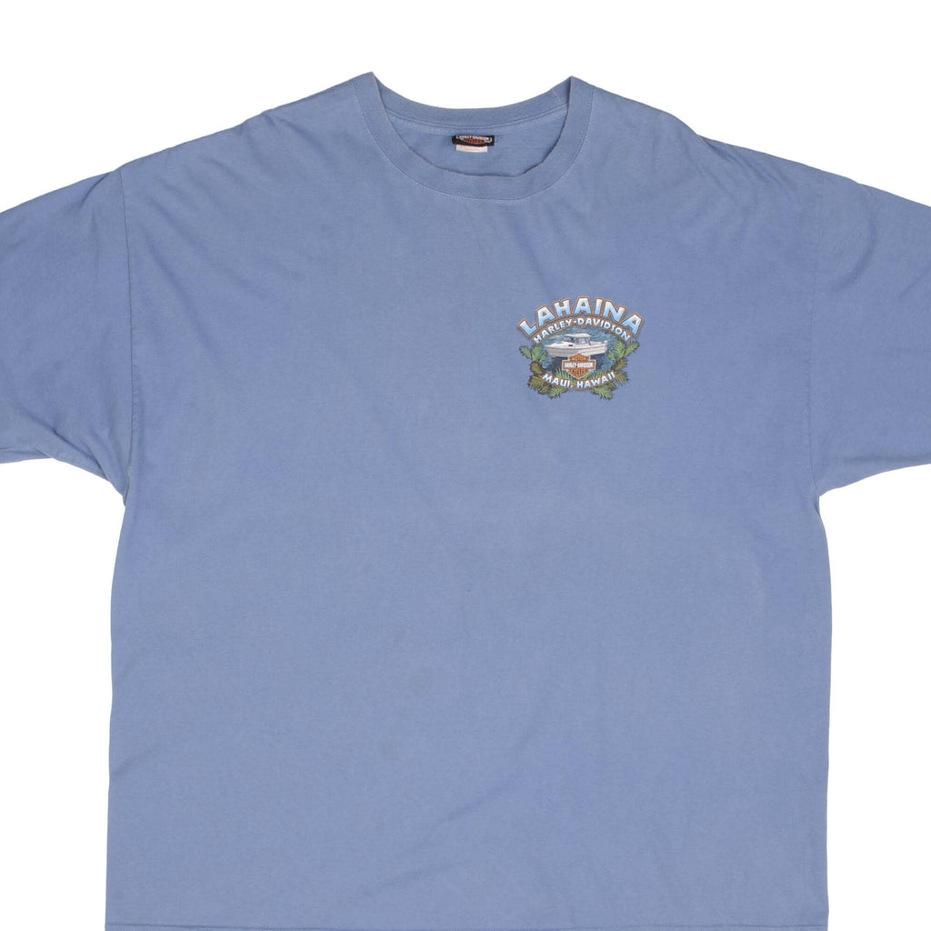 Vintage Harley Davidson Maui Hawaii Tee Shirt Size 3XL