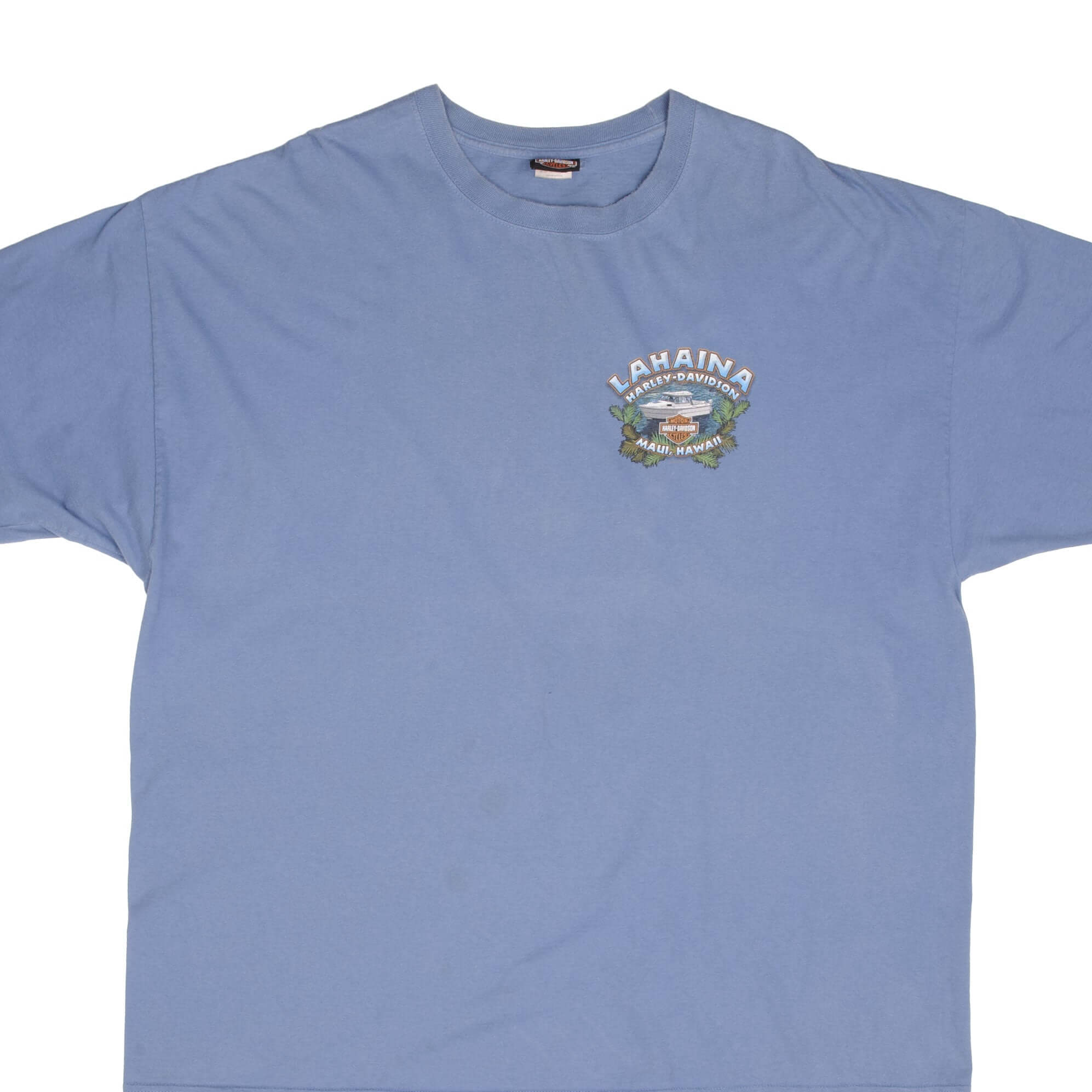 Vintage Harley Davidson Maui Hawaii Tee Shirt Size 3XL