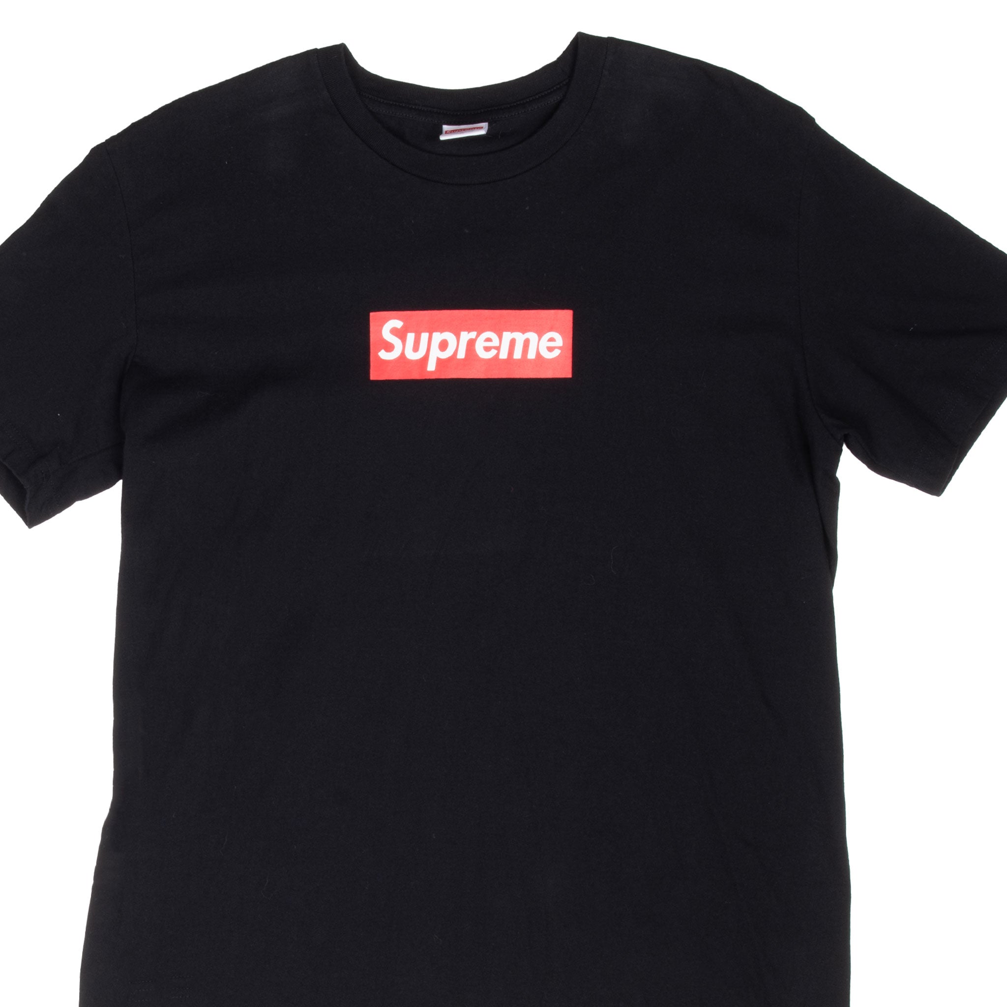 Supreme Box Black Logo Tee Shirt Size Large