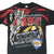 Front of black Dale Earnhardt T-shirt with Black Knight, No. 3 Monte Carlo and red cape graphic