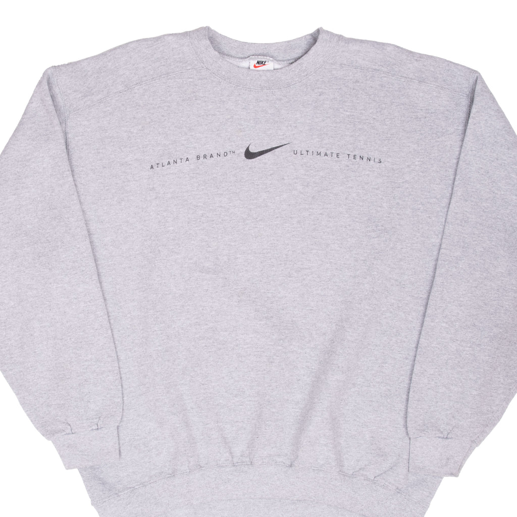 Vintage Nike Atlanta Brand Ultimate Tennis Sweatshirt 1997 Size Large Made In Usa