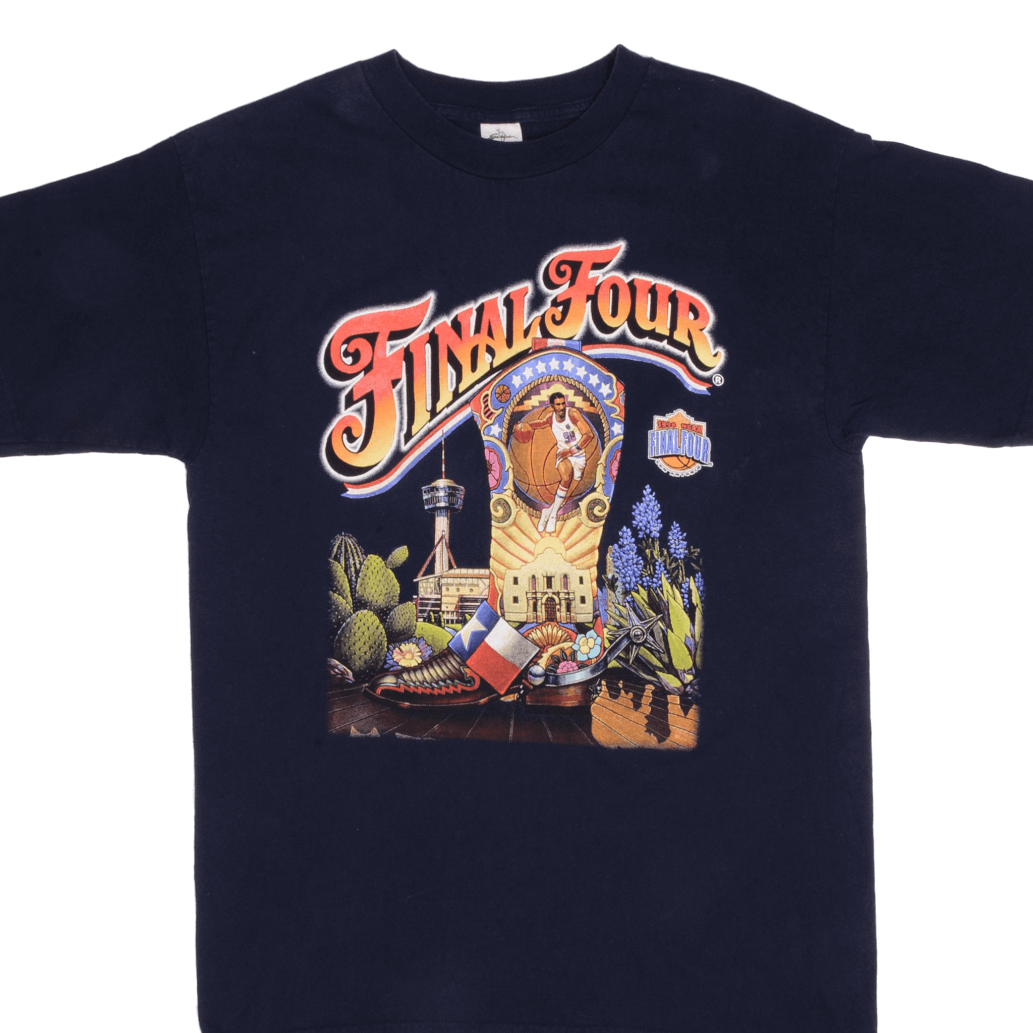 Vintage NBA Final Four San Antonio 1998 Tee Shirt Size Large Made In USA