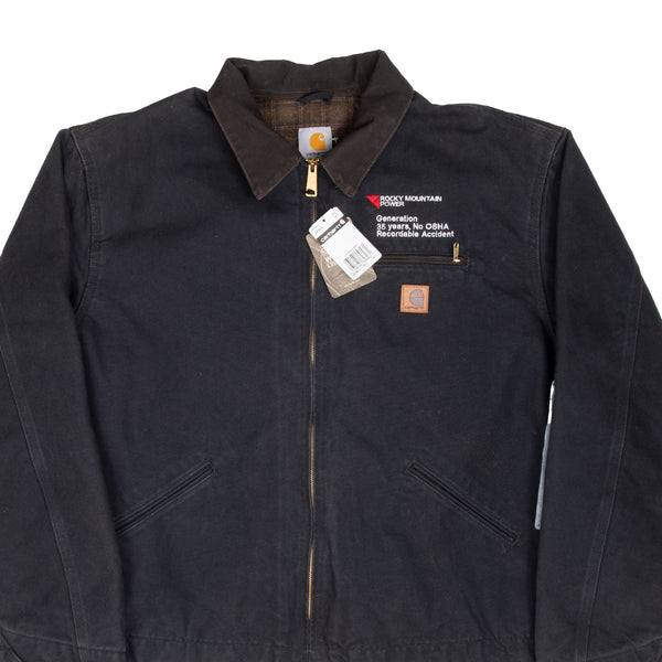 Vintage Carhartt Detroit Style Blanket Lined Jacket 2000S Size 2XL Tall