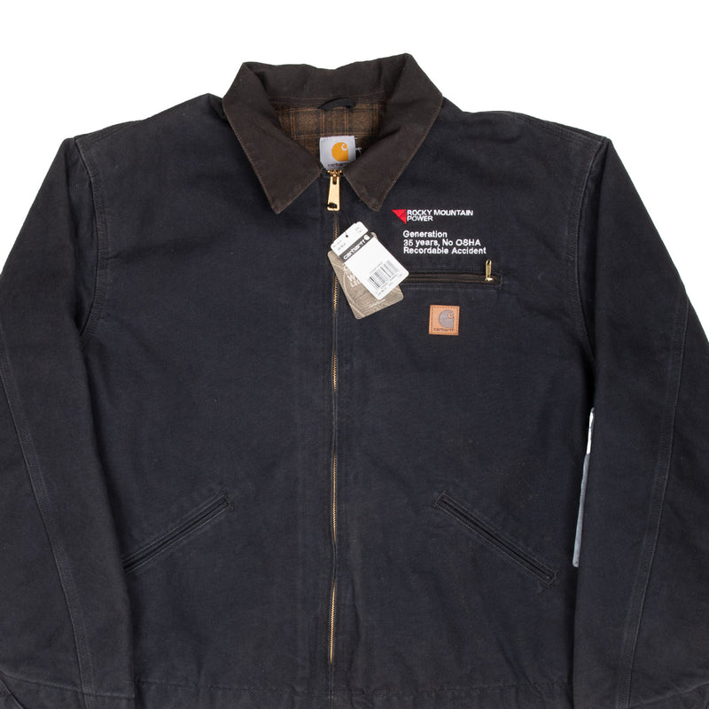 Vintage Carhartt Detroit Style Blanket Lined Jacket 2000S Size 2XL Tall