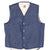 VINTAGE CARHARTT SHERPA LINED DENIM VEST JACKET V26MOS 1980S LARGE TALL