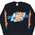 Vintage Looney Tunes Taz Football Long Sleeve Tee Shirt 1990S Size Medium Made In Usa
