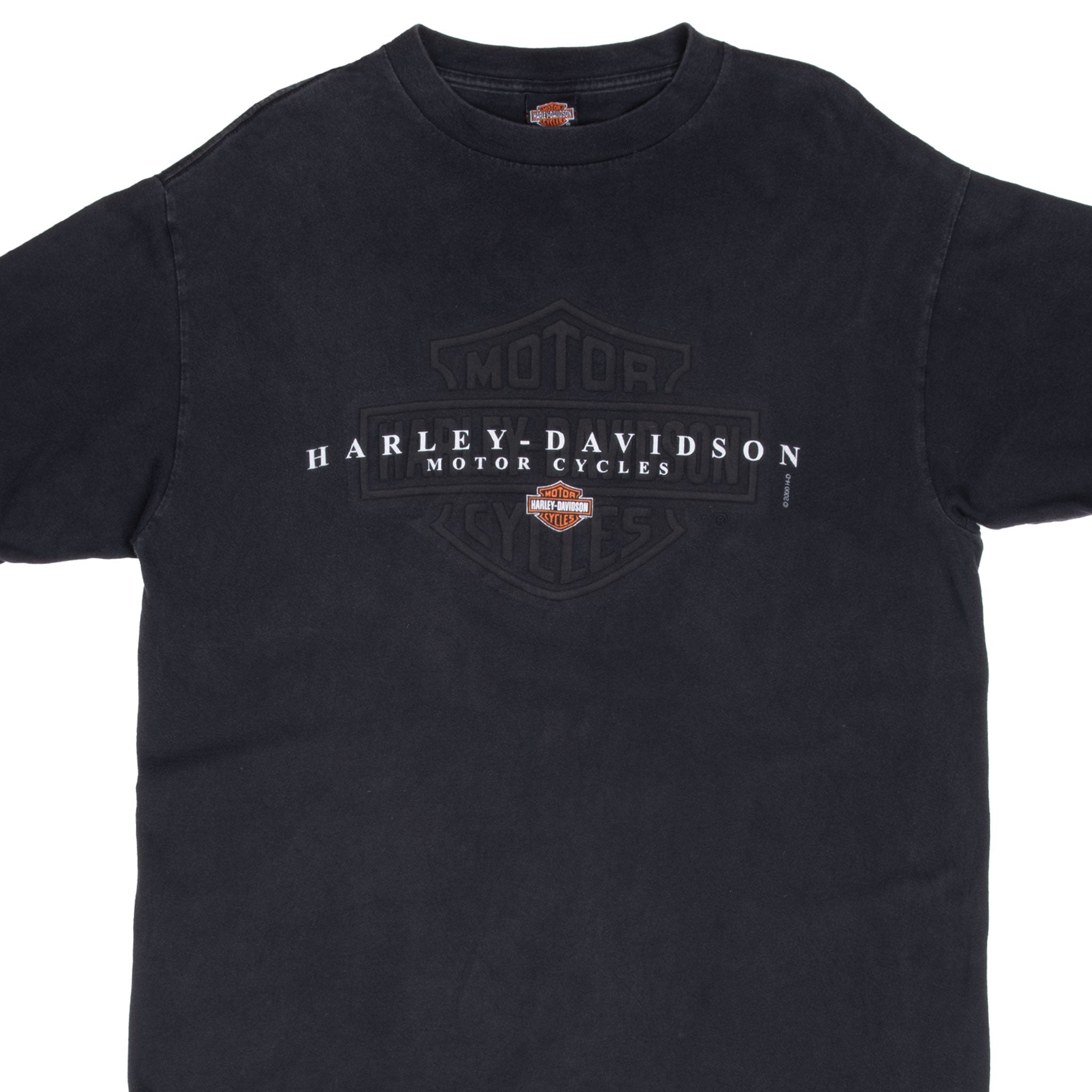 Vintage Harley Davidson Rapid City South Dakota 2000 Tee Shirt Size Large Made In Usa