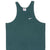 Vintage Nike Classic Swoosh Green Tank Top Tee Shirt 1990S Size Large Made In Usa