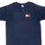 Vintage Tommy Jeans Blue Tee Shirt 1990S Size XL