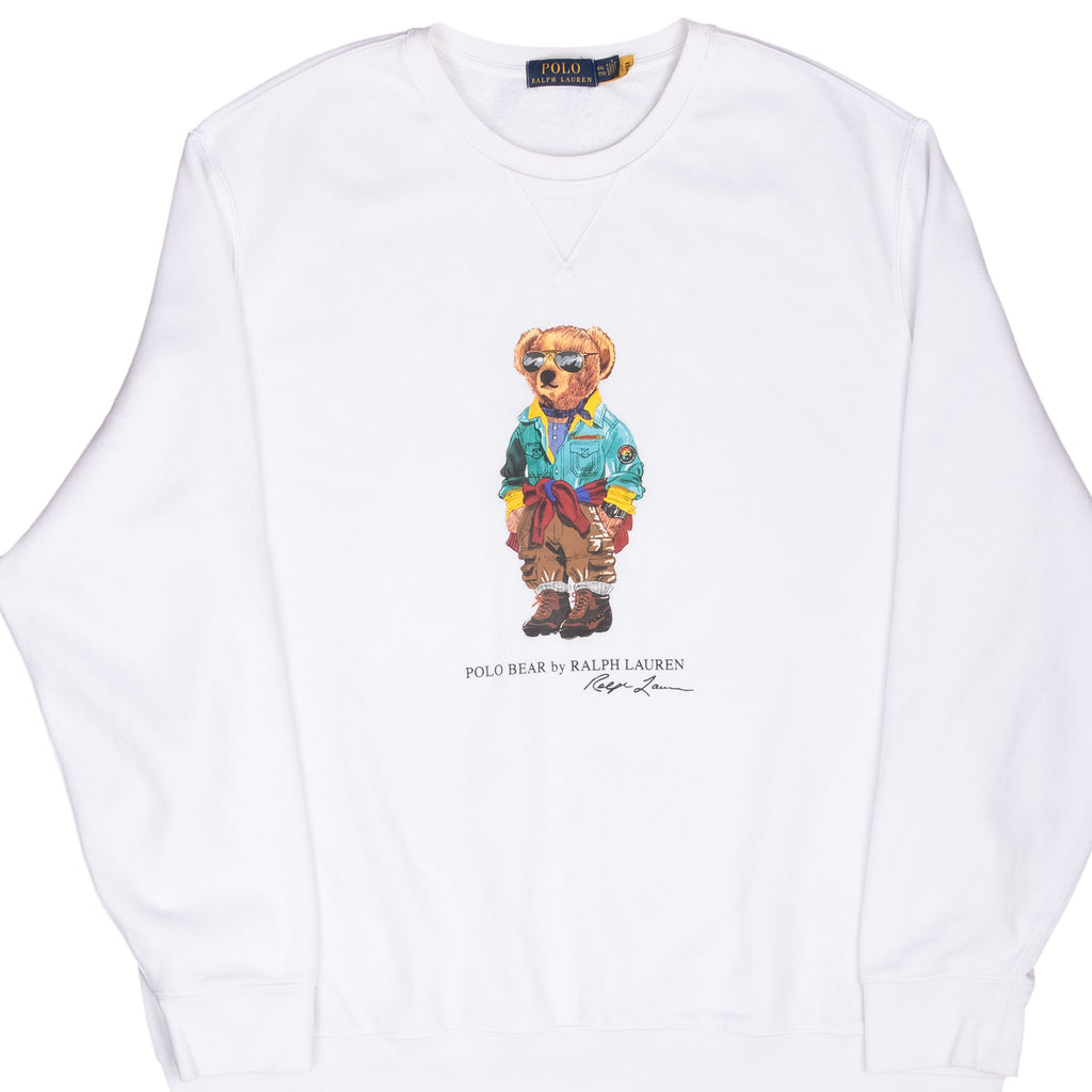 Vintage Polo Ralph Lauren Teddy Bear Sweatshirt 2000S Size 2XL
