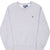 Vintage Ralph Lauren Grey Classic Crewneck Sweatshirt Size Large 1990S