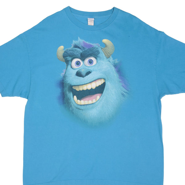 Vintage Monster Inc University Sully Disney Tee Shirt Size 2XL