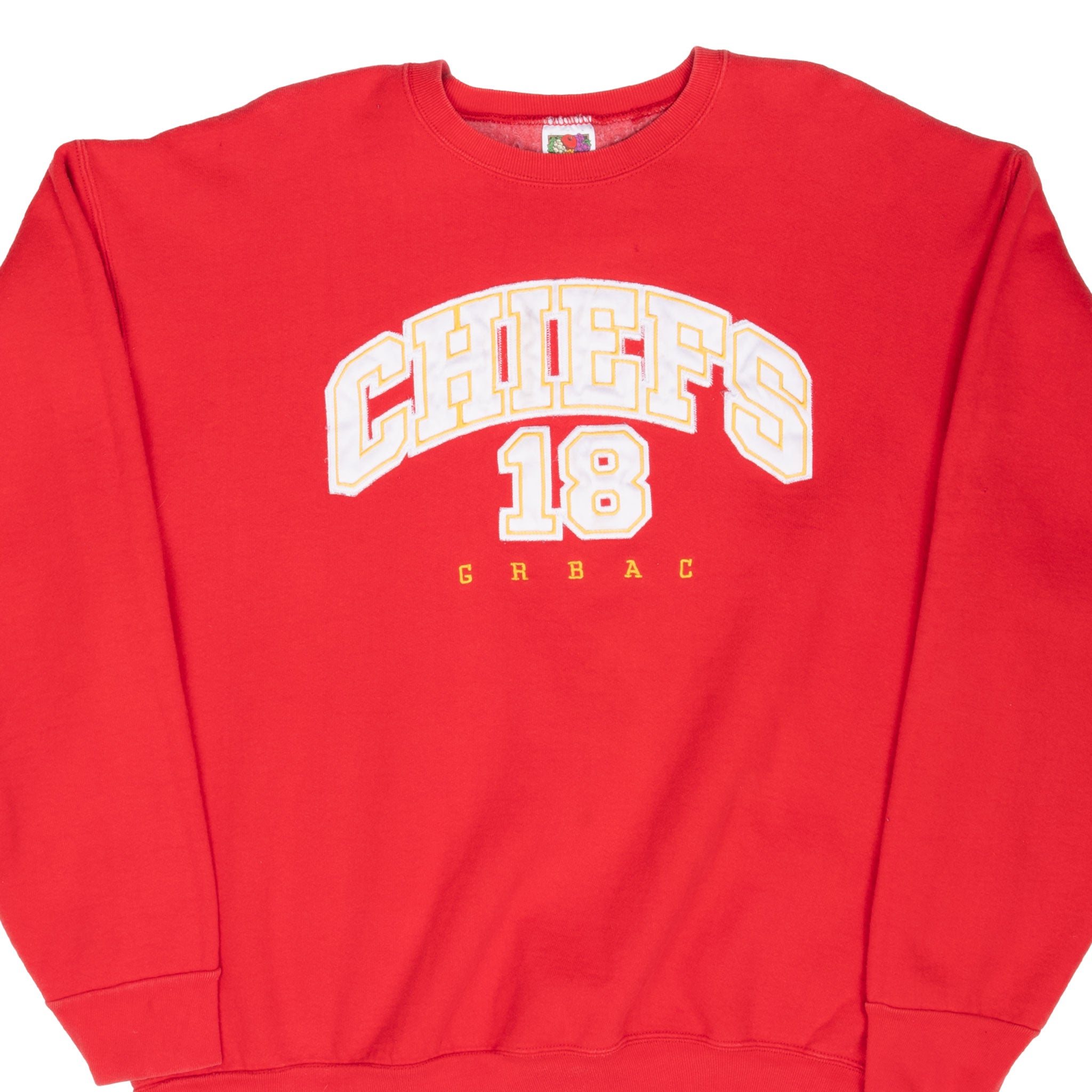 Vintage Nfl Kansas City Chiefs Elvis Grbac 1990S Sweatshirt Size XL