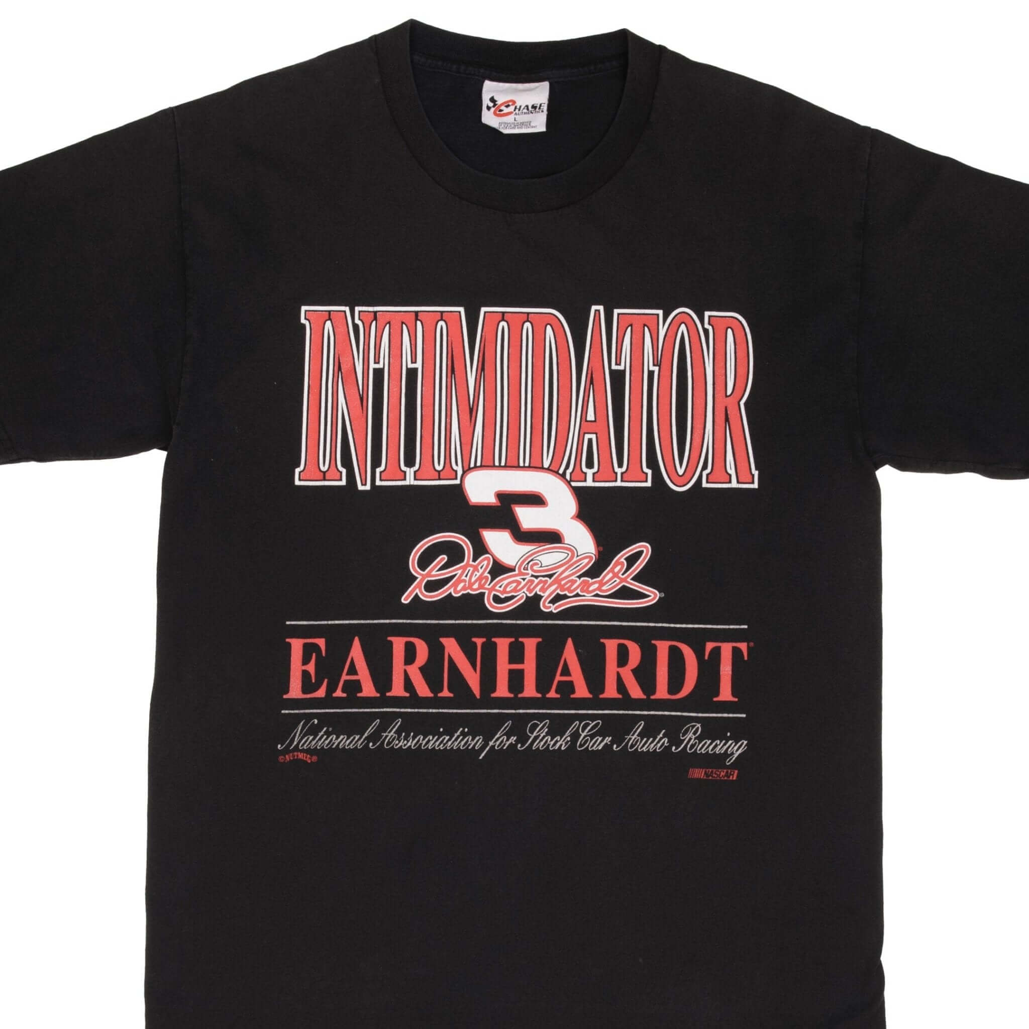 Vintage Nascar Dale Earnhardt Intimidator 3 1990s Tee Shirt Size Large