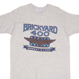 Vintage Nascar Indianapolis Brickyard 400 1995 Tee Shirt Size XL Made In USA WITH Single Stitch Sleeves